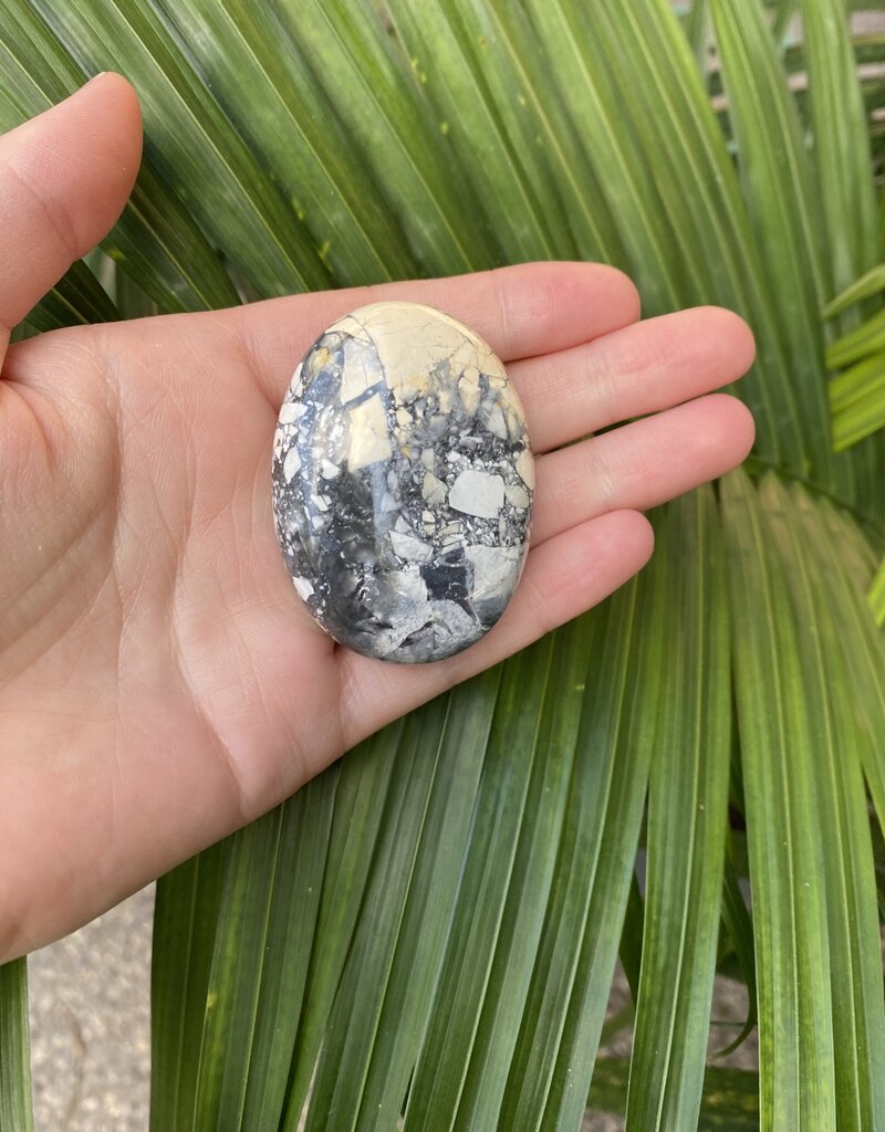 Maligano Jasper Palm Stone, Size X-Small [50-74gr]