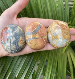 Maligano Jasper Palm Stone, Size Medium [100-124gr] *disc.*