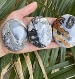 Maligano Jasper Palm Stone, Size Large [125-149gr] *disc.*
