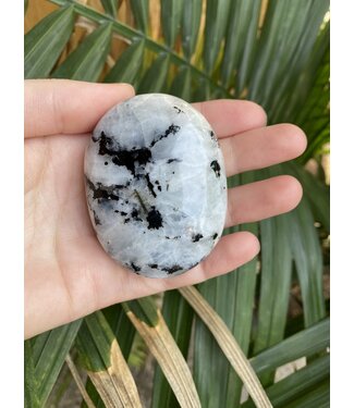 Rainbow Moonstone Palm Stone, Size X-Large [150-174gr]