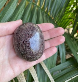Garnet Palm Stone, Size Jumbo [200-224gr]