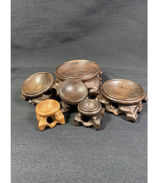 Wood Sphere Stand, Sphere Displaer, XS-L choose your size