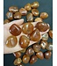 Carnelian Tumbled Stones, Polished Carnelian, Grade A; 4 sizes available, purchase individual or bulk