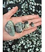 Emerald Tumbled Stones, Polished Emerald, Grade A; 4 sizes available, purchase individual or bulk