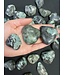 Emerald Tumbled Stones, Polished Emerald, Grade A; 4 sizes available, purchase individual or bulk