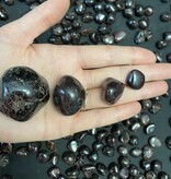 Garnet Tumbled Stones, Polished Garnet, Grade A; 4 sizes available, purchase individual or bulk