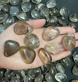 Smoky Quartz Tumbled Stones, Polished Smoky Quartz, Grade A; 4 sizes available, purchase individual or bulk