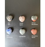 Mini Hearts, Baby Hearts, 30 Stone Types Available, choose your stone type