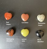 Mini Hearts, Baby Hearts, 32 Stone Types Available, choose your stone type