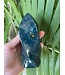 Moss Agate Flame 7, 469gr *disc.*