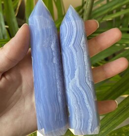 BLUE LACE AGATE RAW NATURAL STONE X-JUMBO GRADE AAA - Soulmate Crystals