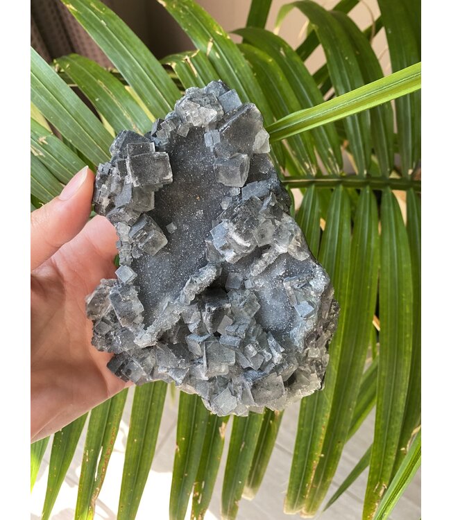 Natural Raw Green Fluorite Specimen #23, 921gr, *disc.*