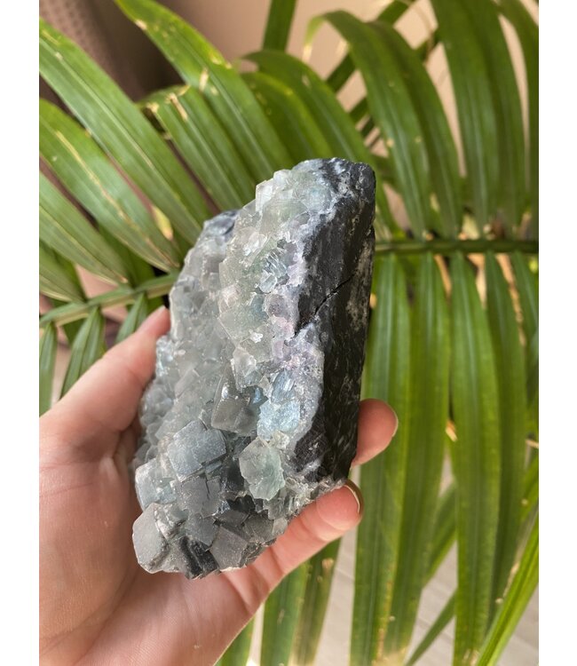 Natural Raw Green Fluorite Specimen #22, 636gr, *disc.*