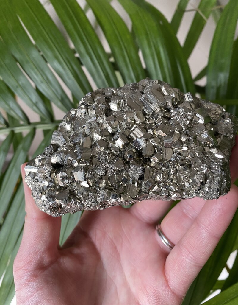 Pyrite Cluster #4, 527gr, *disc.*