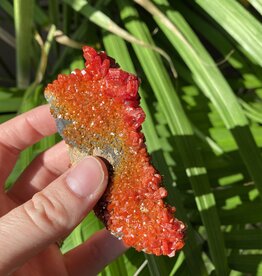 High Grade Vanadinite Specimen, Dark Red Specimen #5, 136gr, *disc.*