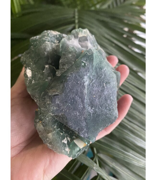 Natural Raw Green Fluorite Specimen #26, 888gr, *disc.*