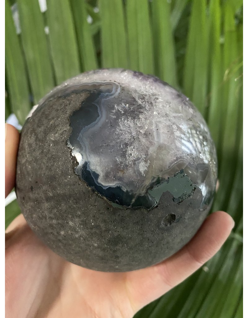 Amethyst Druzy Sphere, #5, 92mm 981gr, *disc.*