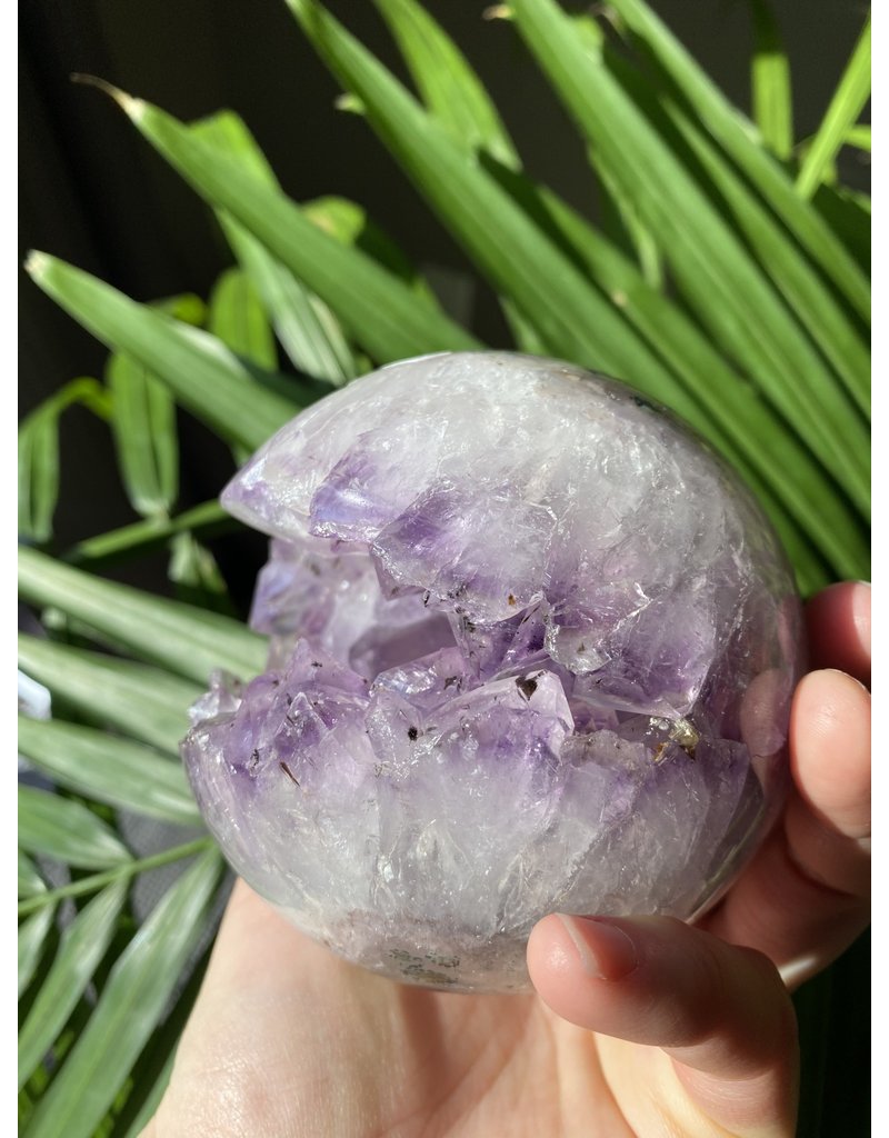 Amethyst Druzy Sphere, #14, 92mm 951gr *disc.*