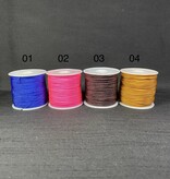 Mala Thread/Cord - 29 Colours - 0.8mm 45MR Roll