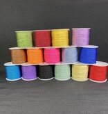 Mala Thread/Cord - 29 Colours - 0.8mm 45MR Roll