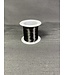 Elastic Fiber Thread Black/White 0.8mm Cord 10mr Roll