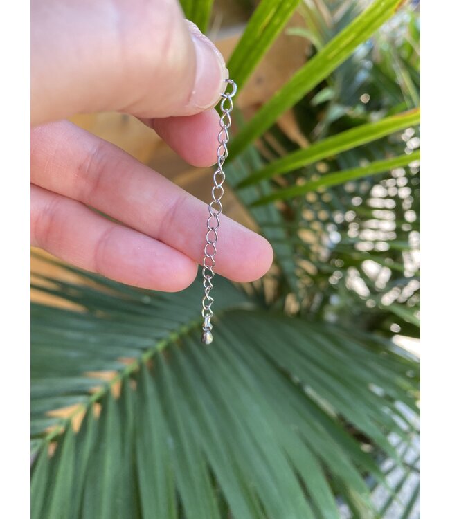 Stainless Steel Chain Extender 5 Pack