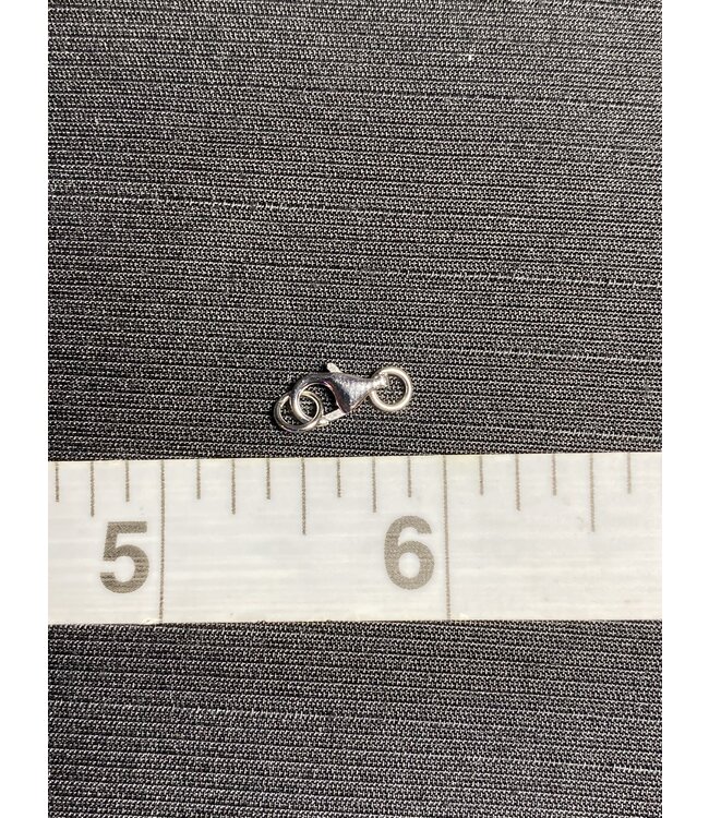 Sterling Silver Lobster Claw/Clasp 9mm x 6mm 5/25/50 Pack