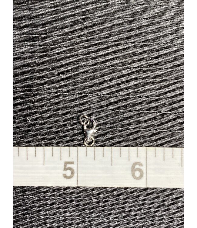 Sterling Silver Lobster Claw/Clasp 9mm x 6mm 5/25/50 Pack