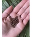 Red Copper Round Spacer - Iron Bead - 2mm/3mm - Package of 20gr