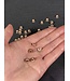 Cubic Zirconia Beading Spacer, Grade A - 4 Colours - 7mm x 3mm 5 Pack