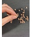 Cubic Zirconia Beading Spacer, Grade A - 4 Colours - 7mm x 3mm 5 Pack