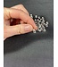 Cubic Zirconia Beading Spacer, Grade A - 4 Colours - 7mm x 3mm 5 Pack