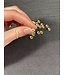 Cubic Zirconia Beading Spacer, Grade A - 4 Colours - 7mm x 3mm 5 Pack
