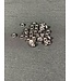 Cubic Zirconia Beading Spacer, Grade A - 4 Colours - 7mm x 3mm 5 Pack