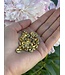 Rhinestone Spacer Beads - Gold 6mm 8mm 50 Pack