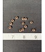 Rose Gold Flat Round Spacer - Brass - 6mm x 4mm 50 Pack