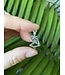 Skeleton Charm Antique Silver 26mm x 13.5mm 5 Pack *disc.*