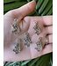 Skeleton Charm Antique Silver 26mm x 13.5mm 5 Pack *disc.*