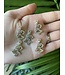 Skeleton Charm Antique Silver 26mm x 13.5mm 5 Pack *disc.*