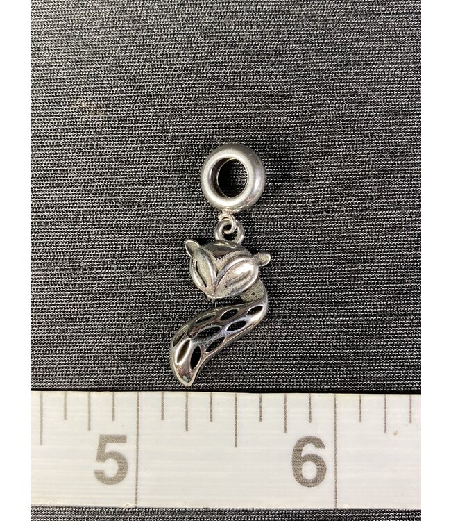 Fox Charm Stainless Steel 22.5mm x 13mm 1 Pack *disc.*