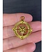 Compass Charm Golden 29mm x 25mm 5 Pack *disc.*