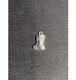 Christmas Stocking Charm #3 Antique Silver 17mm x 11mm 5 Pack