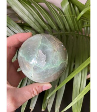 Garnierite/Green Moonstone Sphere 80-84mm