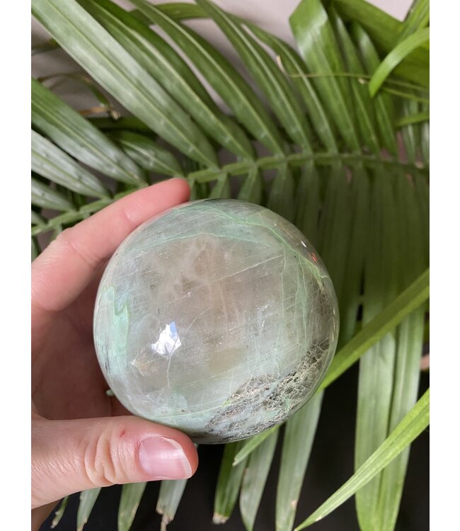 Garnierite/Green Moonstone Sphere 80-84mm