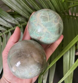 Garnierite/Green Moonstone Sphere 65-69mm *disc.*