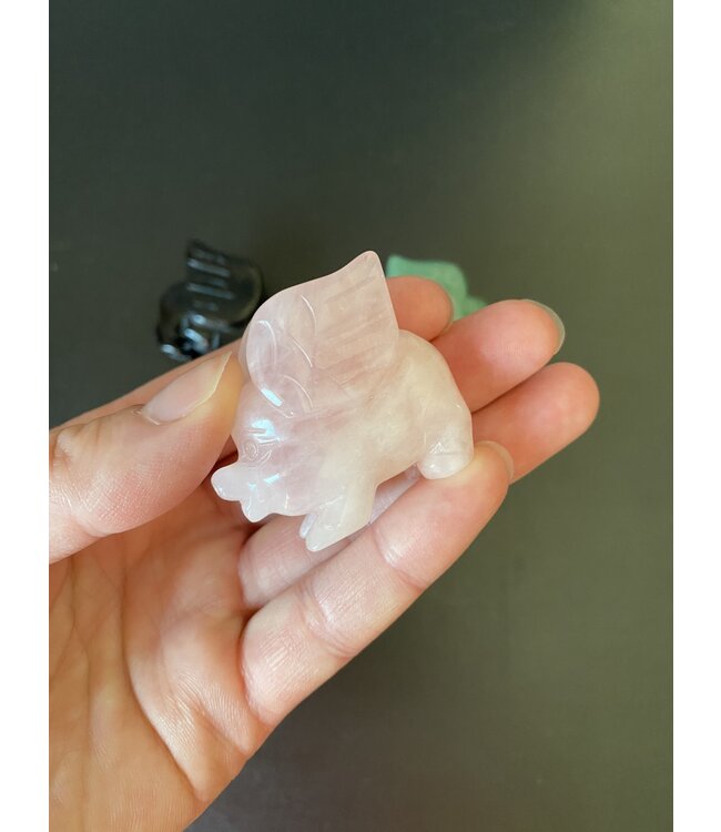 1.5" Flying Pig Carving, 5 Types