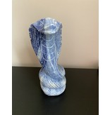 Blue Aventurine Snake Carving #2
