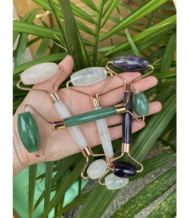 Facial Roller, Crystal Facial Massager, 5 Types
