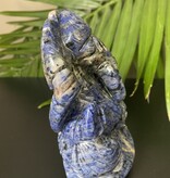 Sodalite Ganesha Carving #3, 1034gr, *disc.*