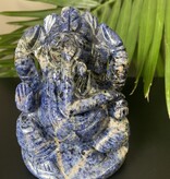 Sodalite Ganesha Carving #3, 1034gr, *disc.*